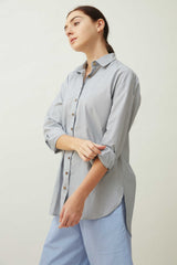 Jessica Shirt > Blue Stripe