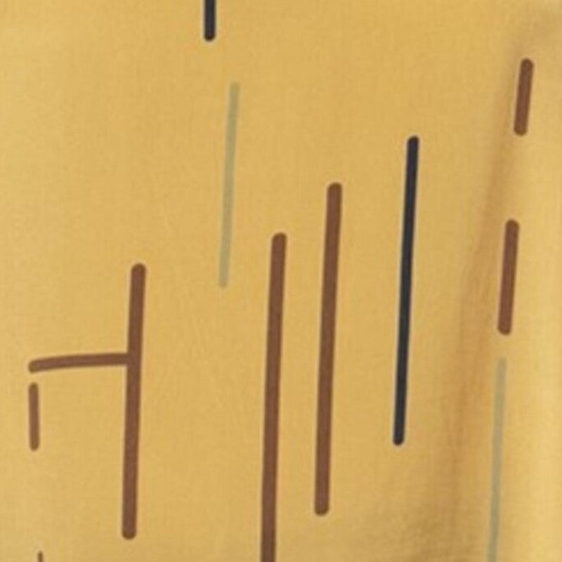 Long Overlay - Mustard Cedar Print - Limited Edition