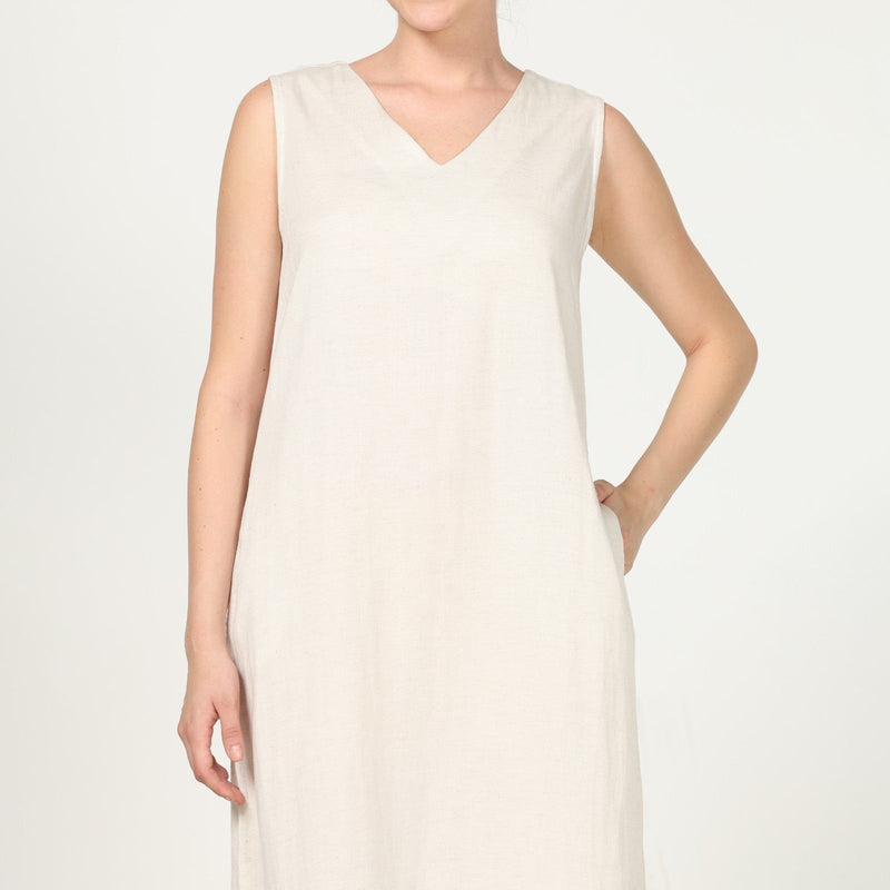 Jackie Dress - Ecru