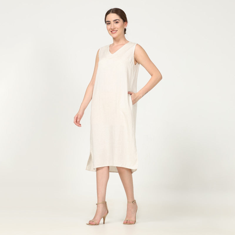Jackie Dress - Ecru