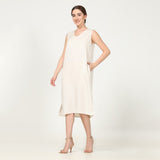 Jackie Dress - Ecru