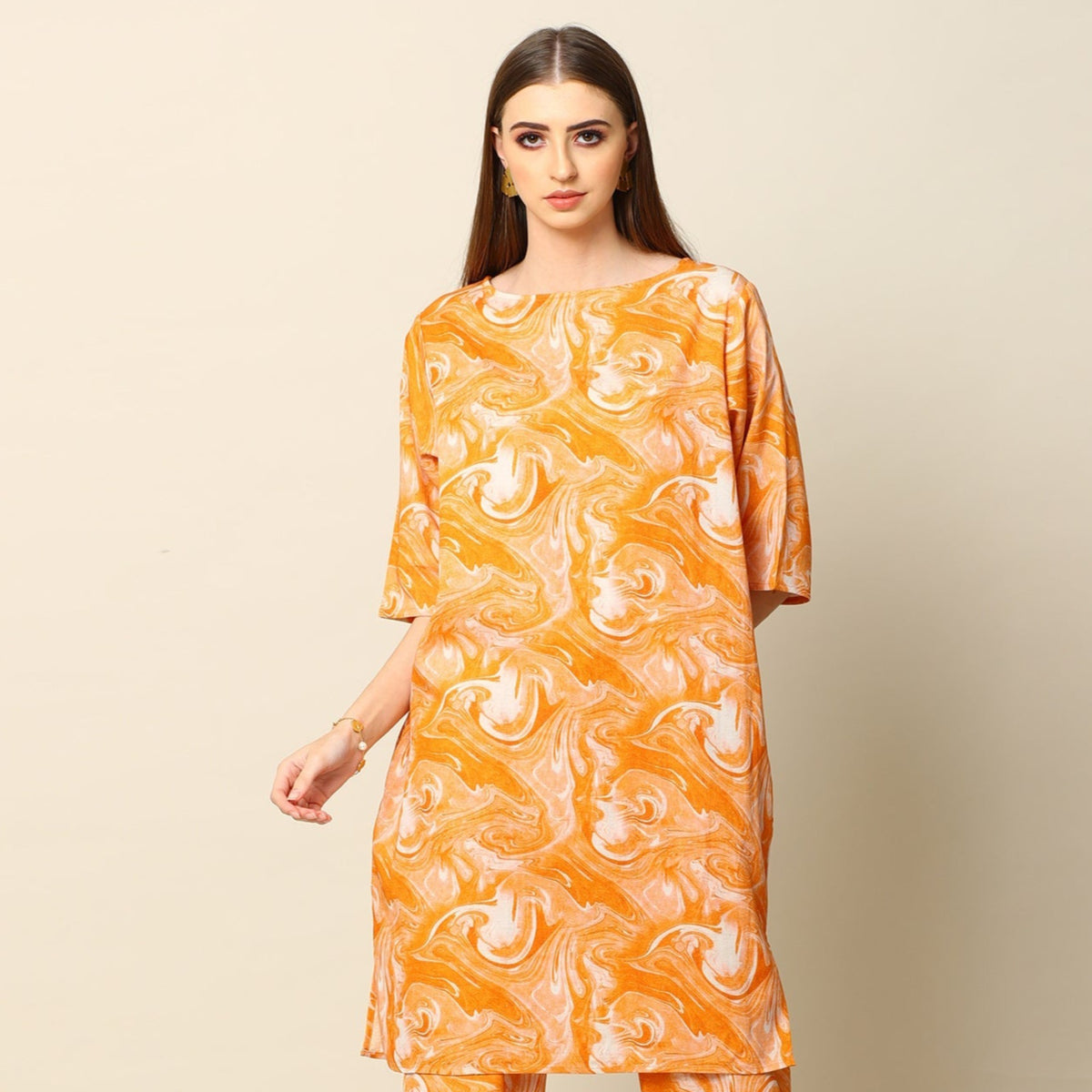 Sack Dress - Mustard Citrine