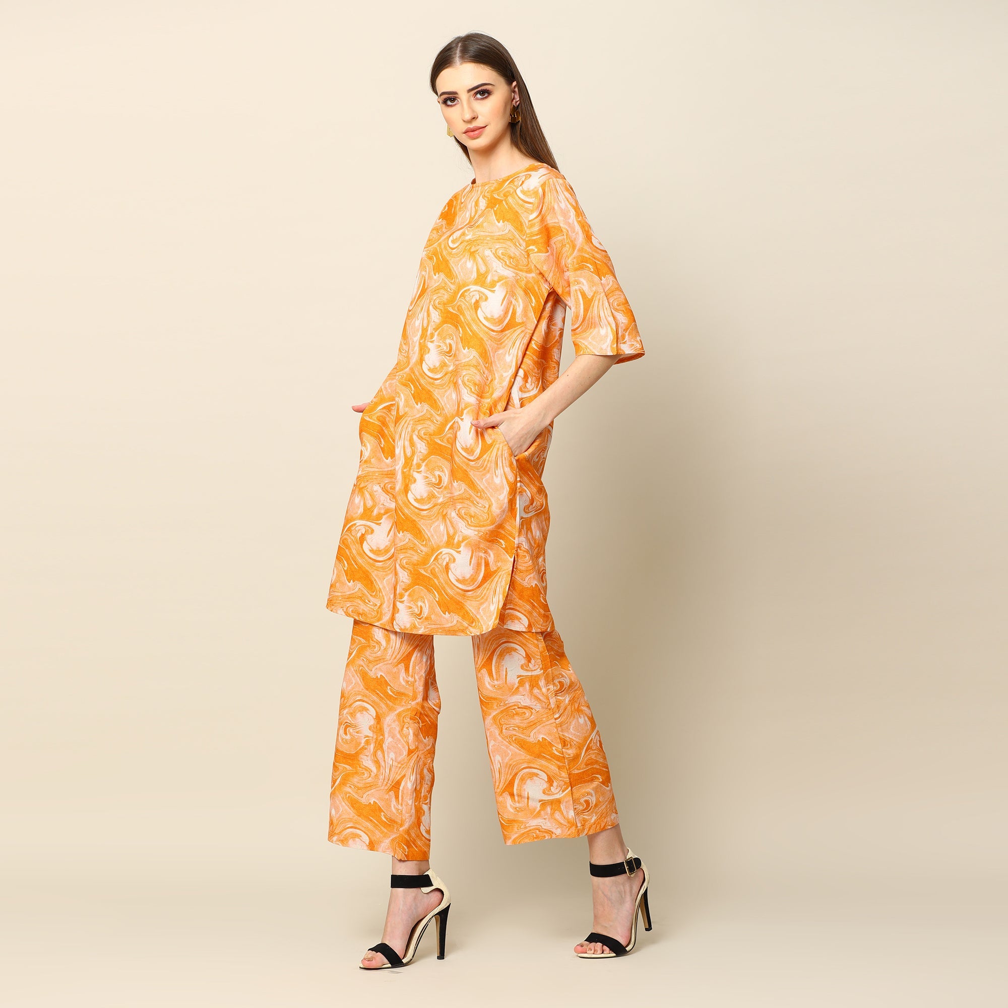 Sack Dress - Mustard Citrine