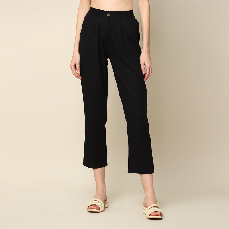Tapered Pants - Black