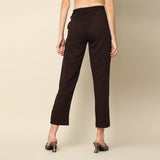 Tapered Pants - Coffee Brown