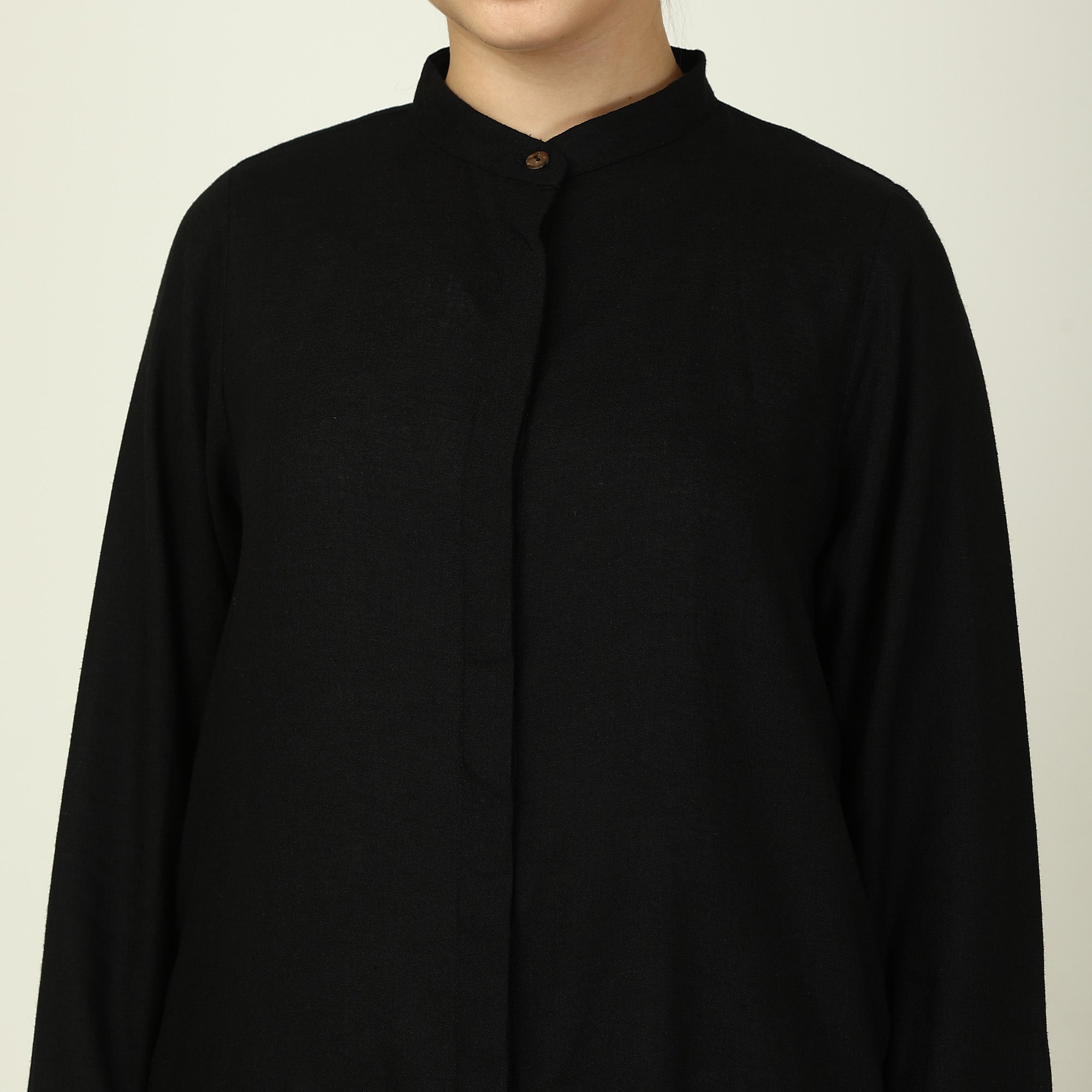 Long Shirt - Black