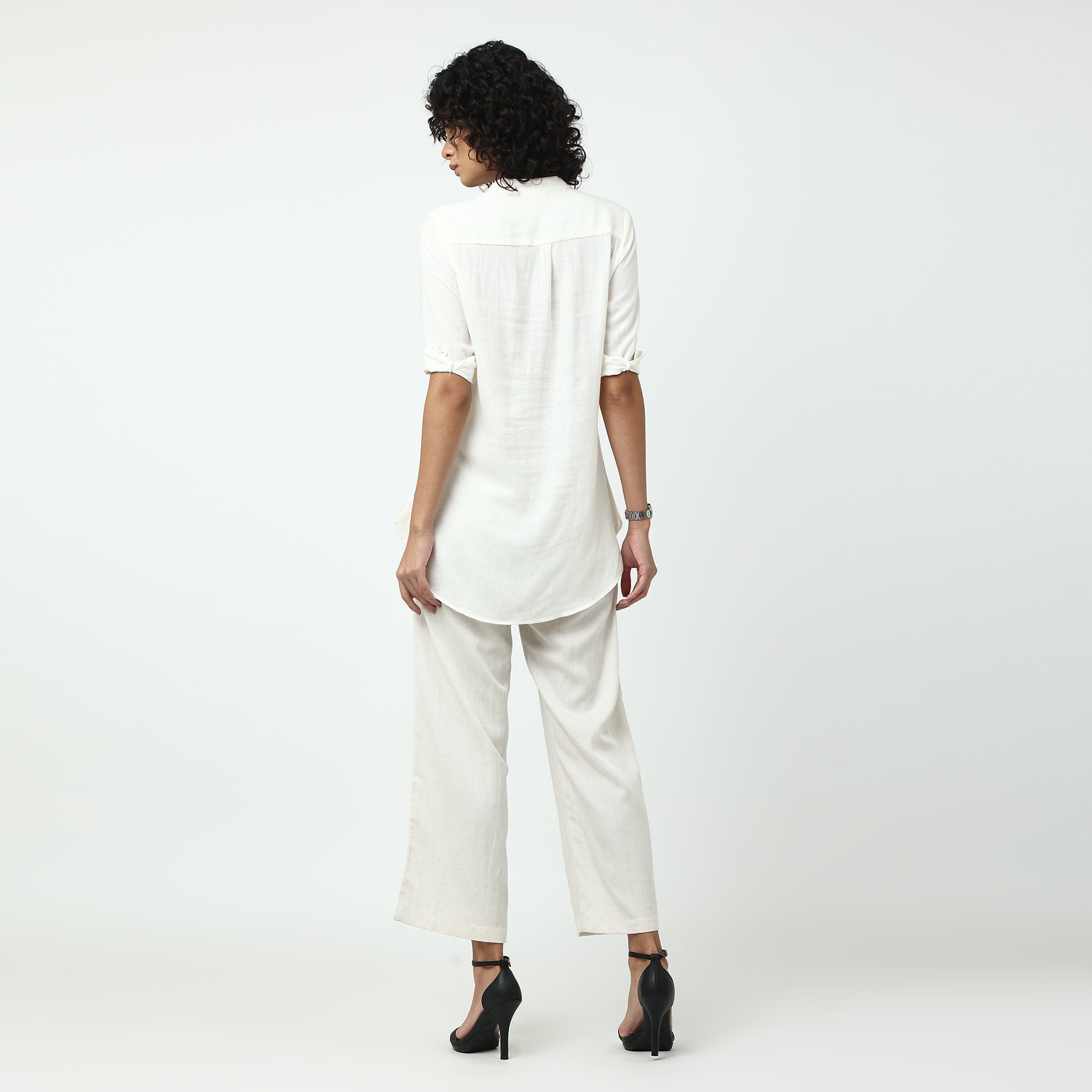 Nimbus set of 2-Shirt & Pants- Ecru