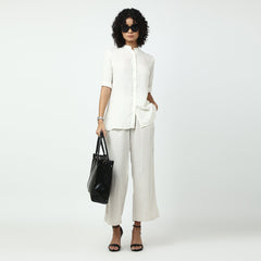 Nimbus set of 2-Shirt & Pants- Ecru