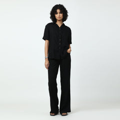 Noir set of 2- Shirt & Pants- Black