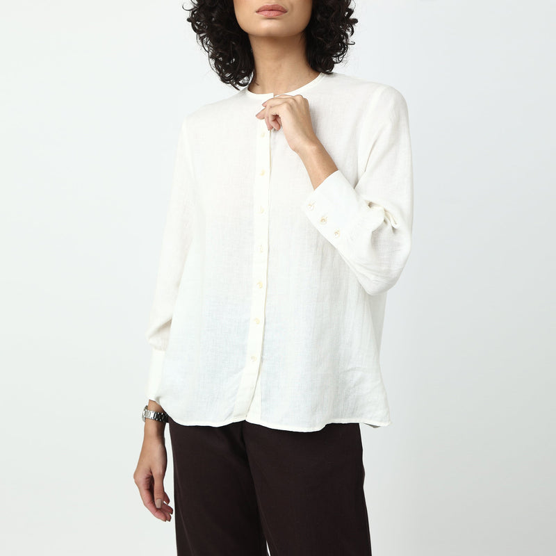 Rachel Shirt - Ecru