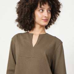 Panelled Top > Olive