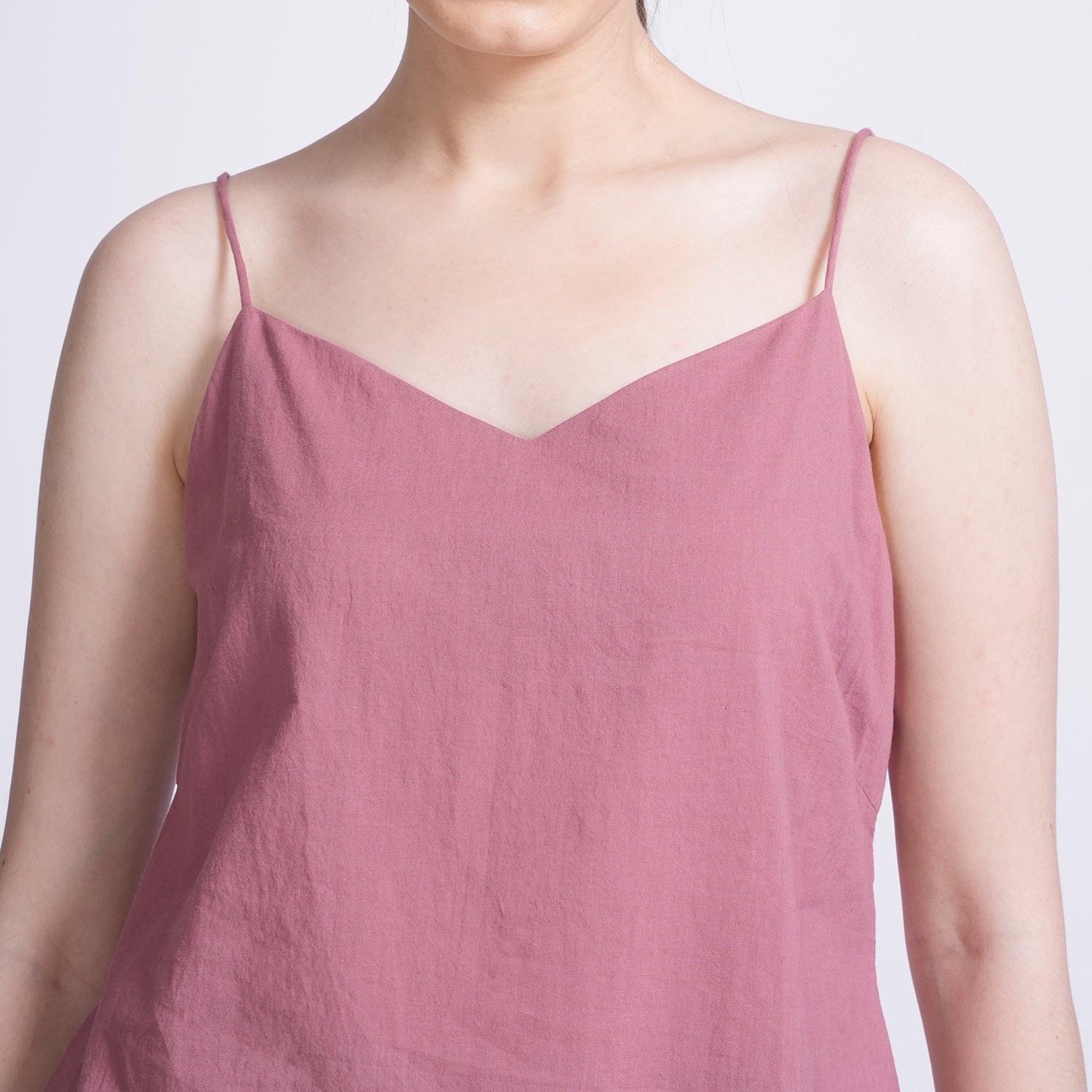 Oh Slip Top - Dusty Pink