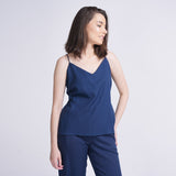 Oh Slip Top - Navy Blue
