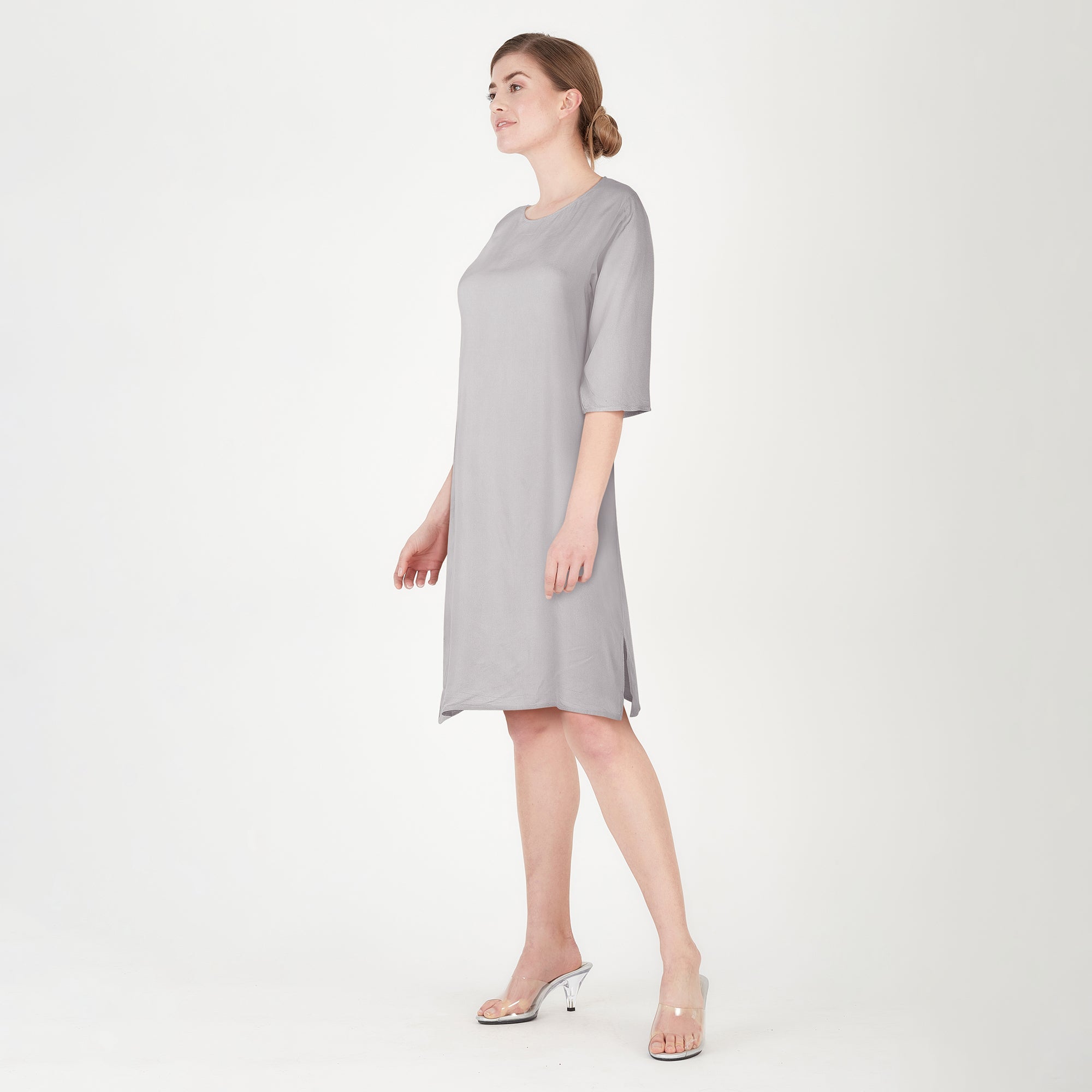 Sack Dress - Grey